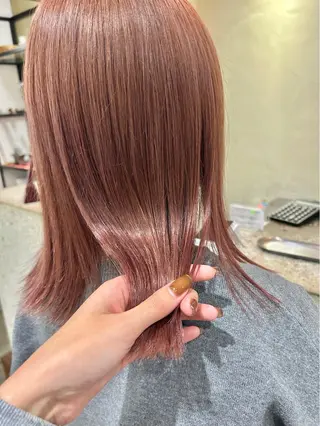 セミロング カラー 𝒚𝒖-𝒓𝒊 ⸝⋆艶color🌙のヘアスタイル