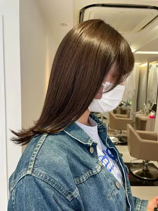 カラー Hair salon　Sui所属・ハッシュカット 暖色カラー/伊藤菜月のヘアスタイル