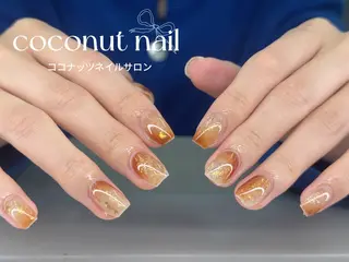 ネイル 神田 ココナッツのネイルデザイン