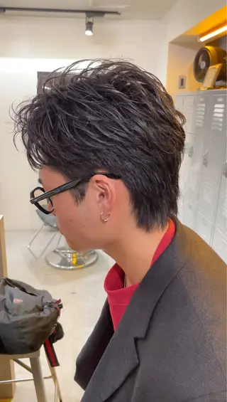 パーマ メンズ fifth 武正 琉生のヘアスタイル