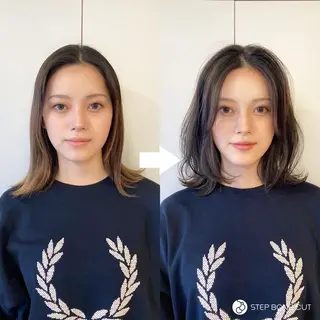 ミディアム ポルタカリーナサロン yukariのヘアスタイル