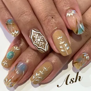 ネイル 🩵NORIKO 上品ネイルが得意🩵のネイルデザイン