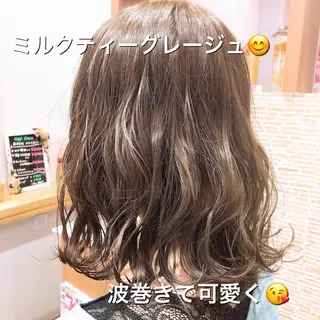 ミディアム SALOWIN神戸三宮店所属・【美髪を叶える】中谷 彰宏（アキ)のヘアスタイル