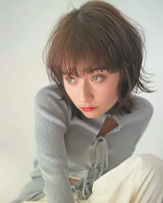 ショート カラー 針池 和楽のヘアスタイル