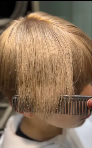 カラー 二宮 陽太のヘアスタイル