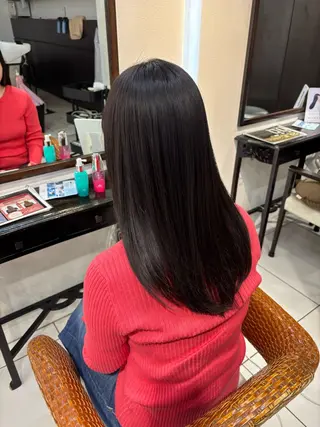 ロング 毛利 拓夢のヘアスタイル