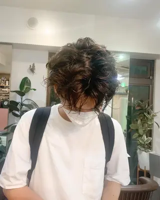 ショート パーマ dekujin【ジェクイン】所属・角戸 りおのヘアスタイル