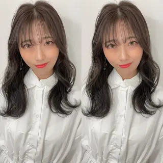 セミロング カラー 髪質改善will hairdesignのヘアスタイル