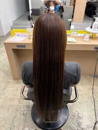 ロング カラー eclat hair’s beau group所属・西村 優我のヘアスタイル