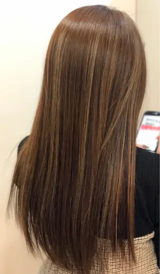 ロング カラー 永井大樹✨ 透明感カラー✨のヘアスタイル