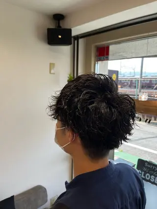 ショート パーマ メンズ gracias所属・GRACIAS 本店 店長　植田のヘアスタイル