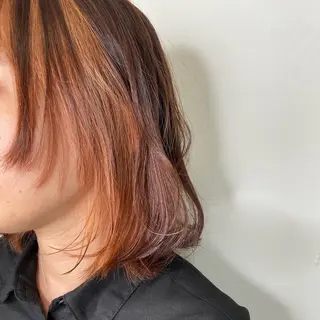 ミディアム カラー ヘアアレンジ 🌼memoto 東三国店🌼のマツエク・マツパデザイン