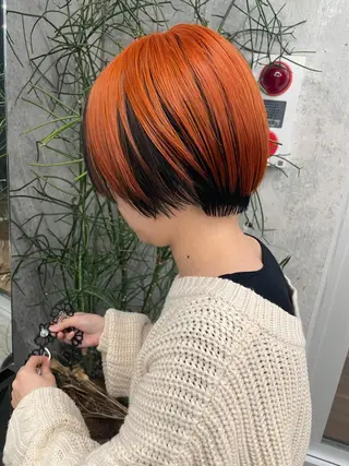 ショート カラー センスをお届けします 大谷将生INFPのヘアスタイル