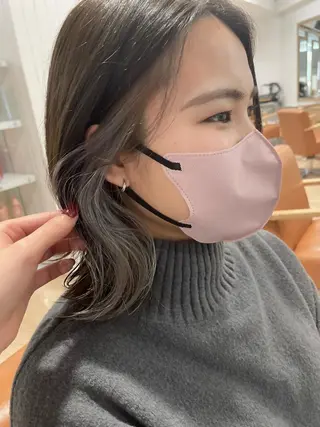 カラー nia所属・柔らかブラウン/栄/ tomitaのヘアスタイル