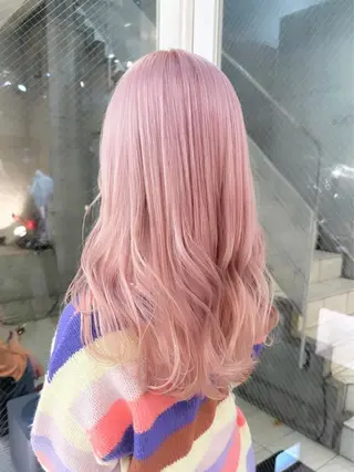 ロング カラー 平成ギャル×韓国 mix💖MIKUのヘアスタイル