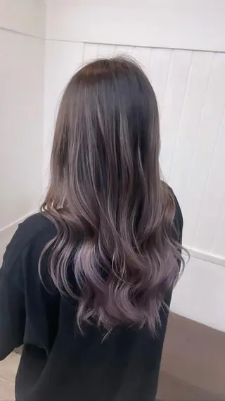 ミディアム カラー HIKARU副店長/ ✨️髪質改善のヘアスタイル