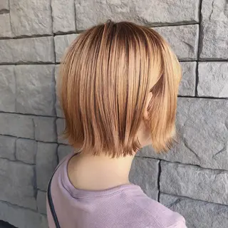 ショート カラー 店長/mao/ 前髪/顔周りカットのヘアスタイル