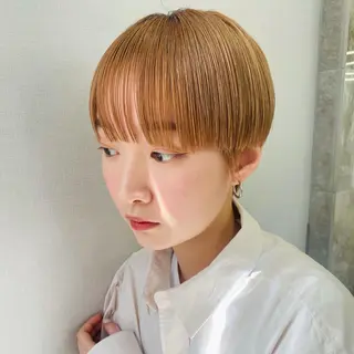 ショート カラー 横浜似合わせ美容師 スタイリスト✂️ゆりのヘアスタイル