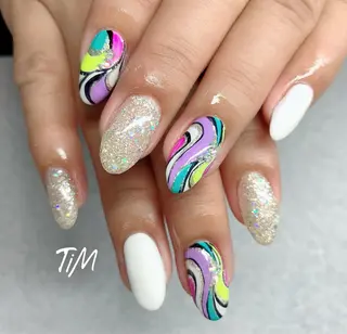 ショート ネイル Beauty Studio TiM所属・TiM【ティム】 近鉄八尾店のネイルデザイン