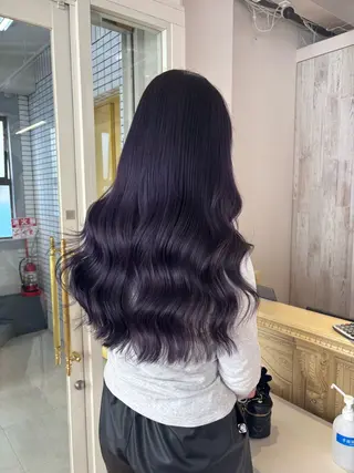 ロング ハイーンカラー/外国 人風カラー/ミノリのヘアスタイル