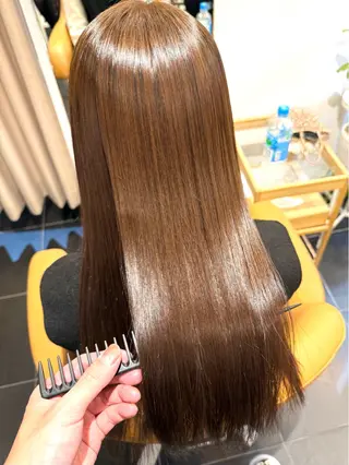 セミロング peakshair所属・髪質改善/メンズパ ーマ𝒀𝑼𝑻𝑶のヘアスタイル