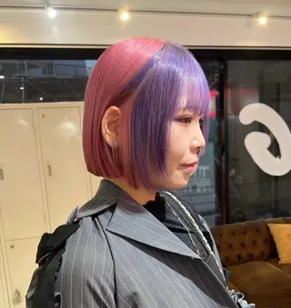 ショート 💎艶ハイトーン／ ハルカ💎のヘアスタイル