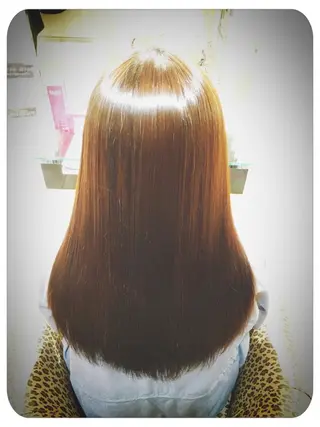 ミディアム セミロング ロング カラー 橋本 慶司のヘアスタイル