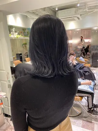 ミディアム カラー 美髪/カラー 美容院🌈渡辺隼也のヘアスタイル