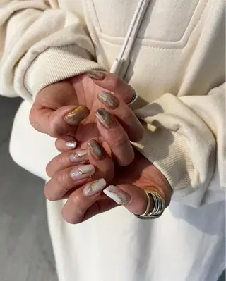 ネイル kiii.__ ✴︎*のネイルデザイン