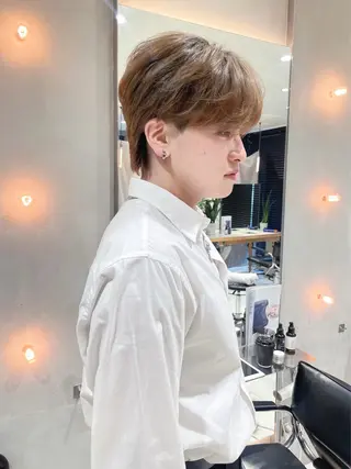 カラー メンズ ワンホン/韓国ヘア 🤍amiのヘアスタイル