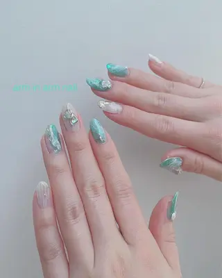 ネイル arm in arm ︎✿Yamamotoのマツエク・マツパデザイン