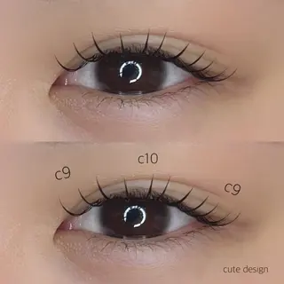 マツエク・マツパ AVEDA西大寺 リノカのマツエク・マツパデザイン