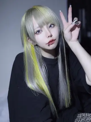 ロング カラー 🌈game🌈 下北沢店のヘアスタイル