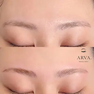 アイブロウ Arva salonのマツエク・マツパデザイン
