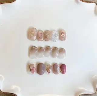 ネイル フリーランス¨̮⃝ ネイリストOKADAのネイルデザイン