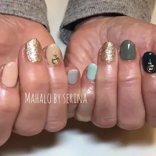 ショート ネイル SUNNY BAE. SERINAのネイルデザイン