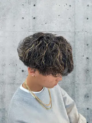 パーマ メンズ パーマ特化美容師 茂木広幸のヘアスタイル