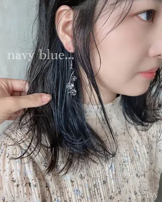 ミディアム カラー ヘアアレンジ stylist/蛯谷 珠里のヘアスタイル