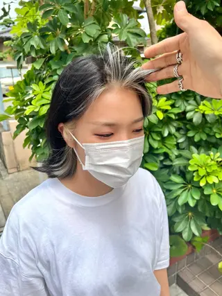 ショート カラー ChuDuck所属・🐮ChuDuck 代表　SHOTA🐮のヘアスタイル