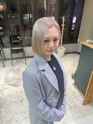 ミディアム 🏅EIGHT難波/ 【店長】タモツのヘアスタイル