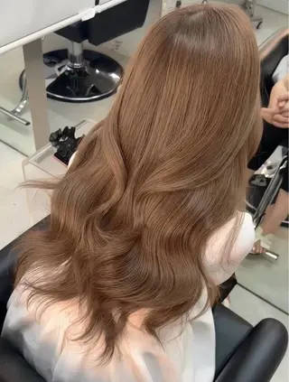 ロング 菜千/カラー /カット💕のヘアスタイル