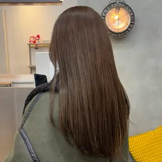 ロング カラー BELO OSAKA マオのヘアスタイル