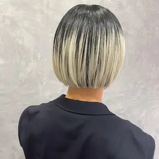 ショート StellA所属・アートディレクター ワダヒサノリのヘアスタイル