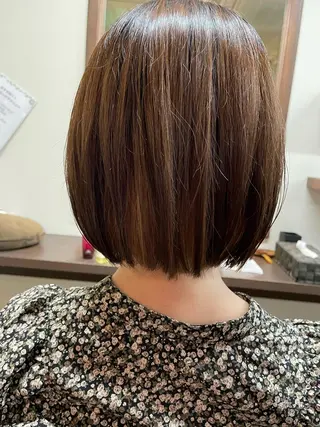 ミディアム 山本 純平のヘアスタイル