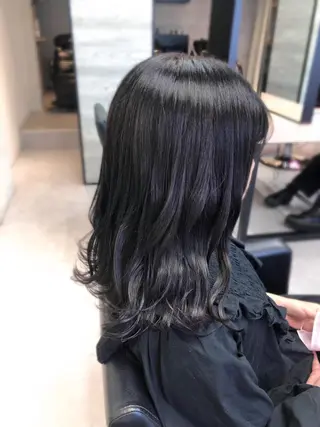 セミロング カラー 🪞個室サロン/韓国 艶髪/keito🪞のヘアスタイル