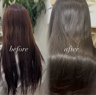 ロング カラー レイヤーカット/韓国 ヘア/LILICAのヘアスタイル