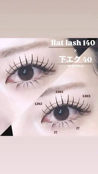 マツエク・マツパ みさき 🫧 ͛.*のマツエク・マツパデザイン