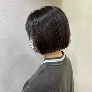 ショート ボブ/パーマ ミヒラケイタのヘアスタイル