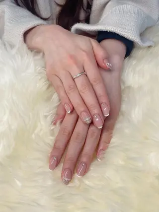 セミロング 💜MIYA nail川崎店のネイルデザイン