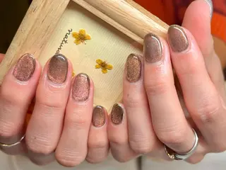 ショート ネイル ネイルサロン　リリーブランシュ所属・森 瑞紀のネイルデザイン